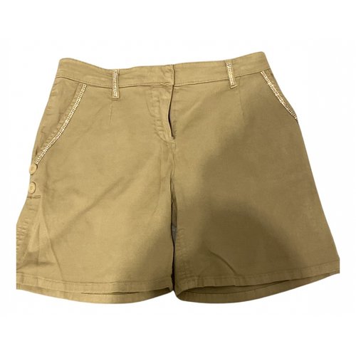 Pre-owned Blumarine Shorts In Camel