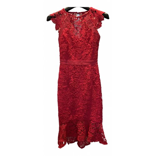 Pre-owned Lipsy Dress In Red