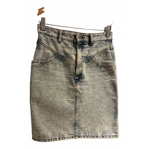 Pre-owned Isabel Marant Mid-length Skirt In Blue