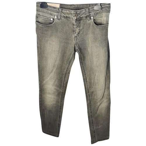 Pre-owned Dondup Jeans In Grey