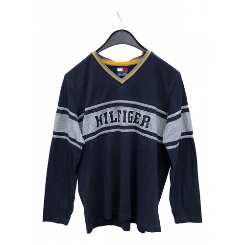 Pre-owned Tommy Hilfiger Wool Knitwear & Sweatshirt In Navy