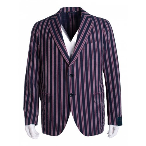 Pre-owned Brooks Brothers Jacket In Purple