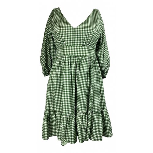 Pre-owned Kate Spade Mini Dress In Green