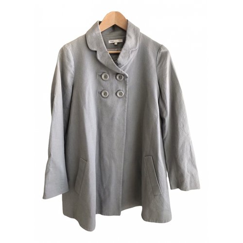 Pre-owned Maje Coat In Grey