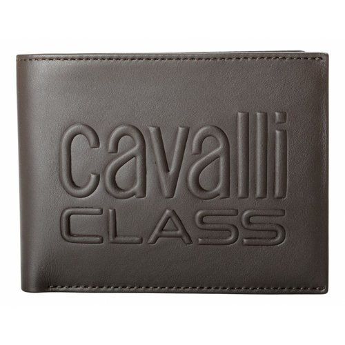Pre-owned Class Cavalli Leather Small Bag In Brown