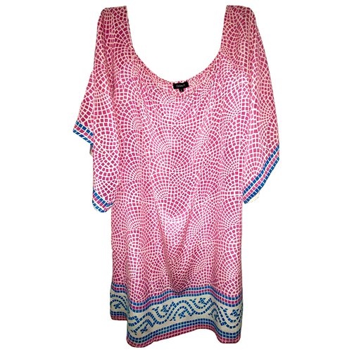 Pre-owned Tolani Silk Mid-length Dress In Multicolour