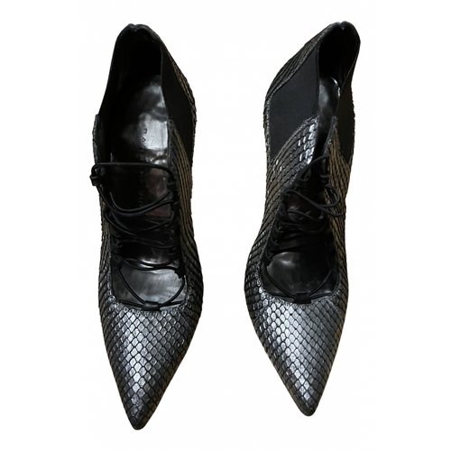 Pre-owned Barbara Bui Leather Heels In Metallic