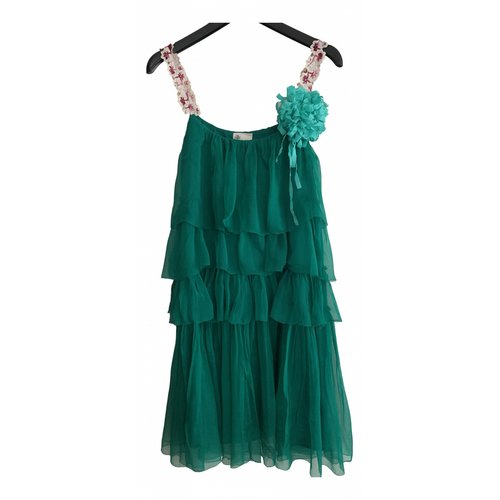 Pre-owned Stella Forest Dress In Green