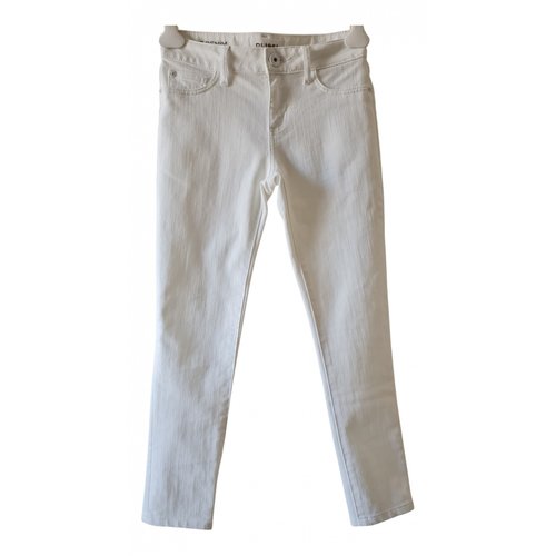 Pre-owned Dl1961 Slim Jeans In White