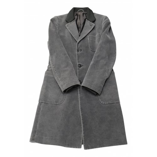 Pre-owned Maison Margiela Coat In Grey