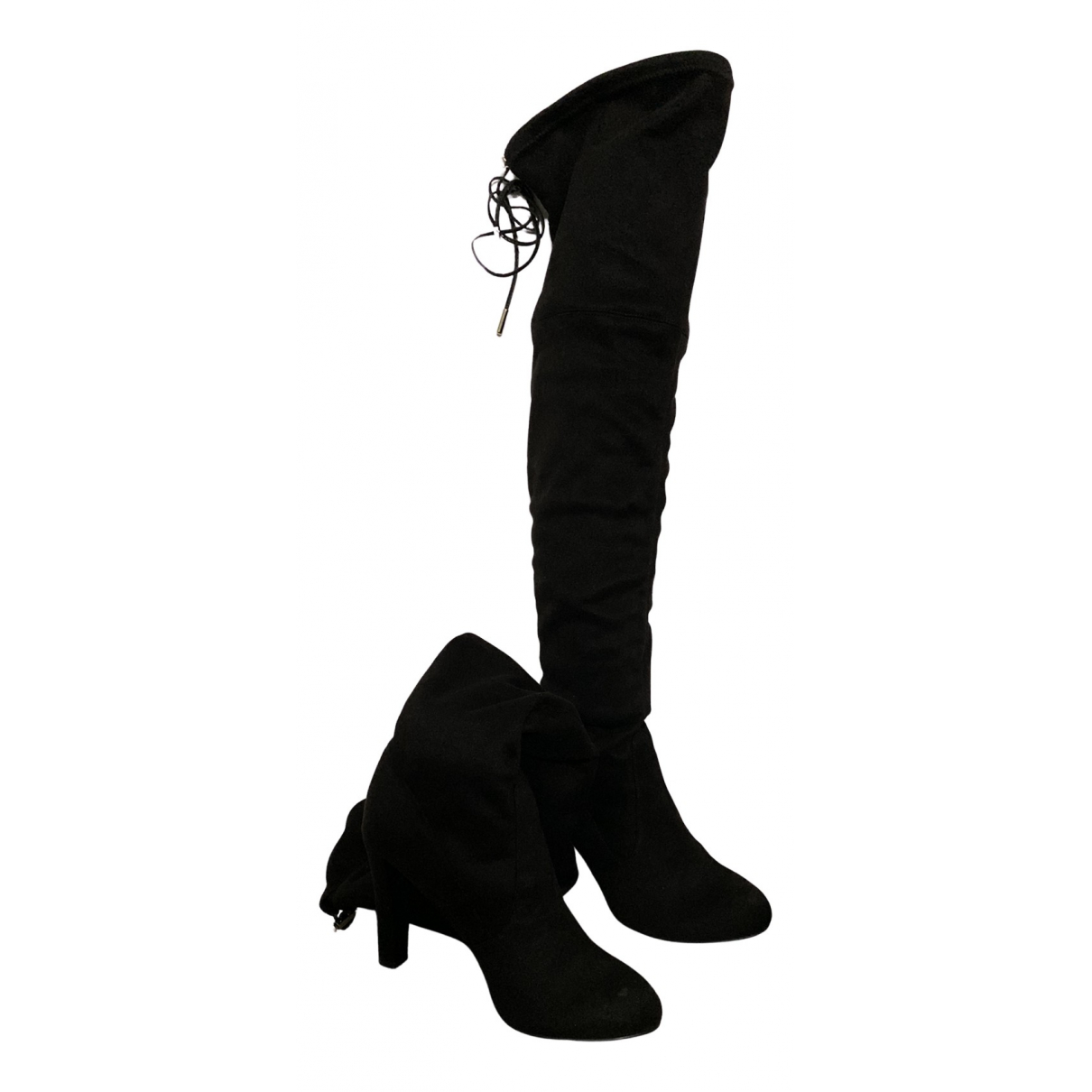 Carvela Womens Black Lock Leather 