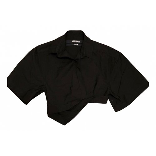 Pre-owned Jacquemus L'amour T-shirt In Black