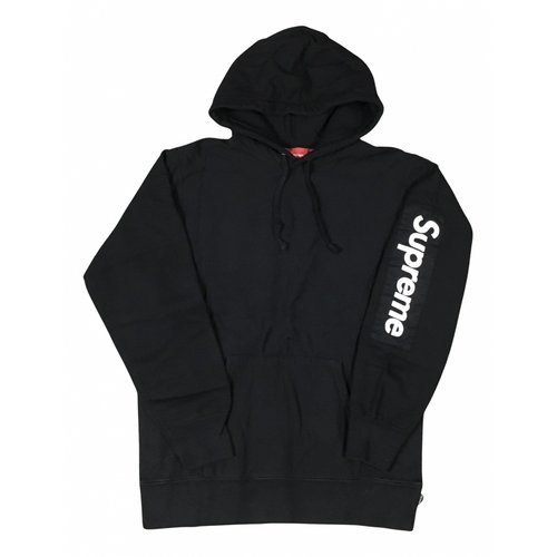Pre-owned Supreme Sweatshirt In Black