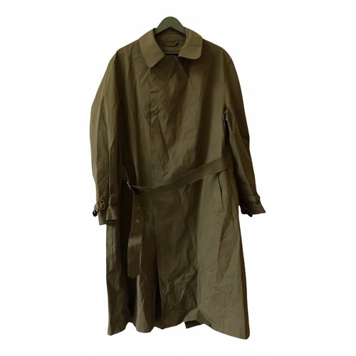 Pre-owned Mackintosh Trench In Green