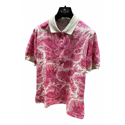 Pre-owned Etro Polo In Pink