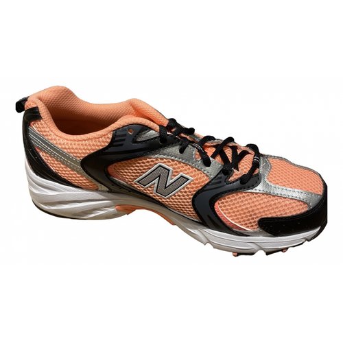 Pre-owned New Balance 530 Cloth Trainers In Orange