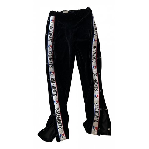 Pre-owned Balements Large Pants In Black
