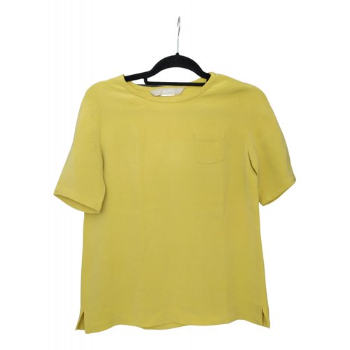 Pre-owned Max Mara Blouse In Yellow