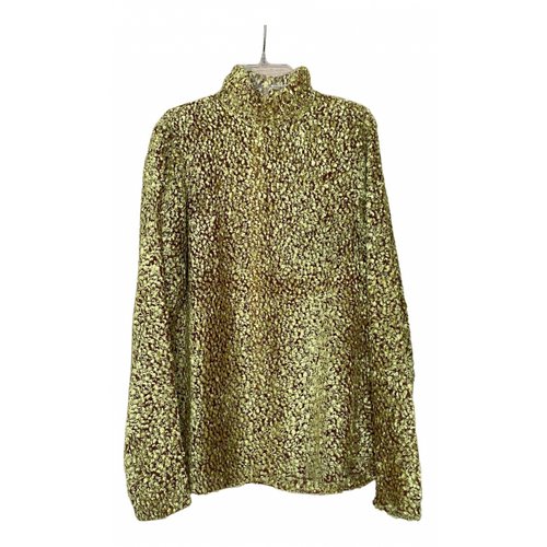Pre-owned Celine Blouse In Gold