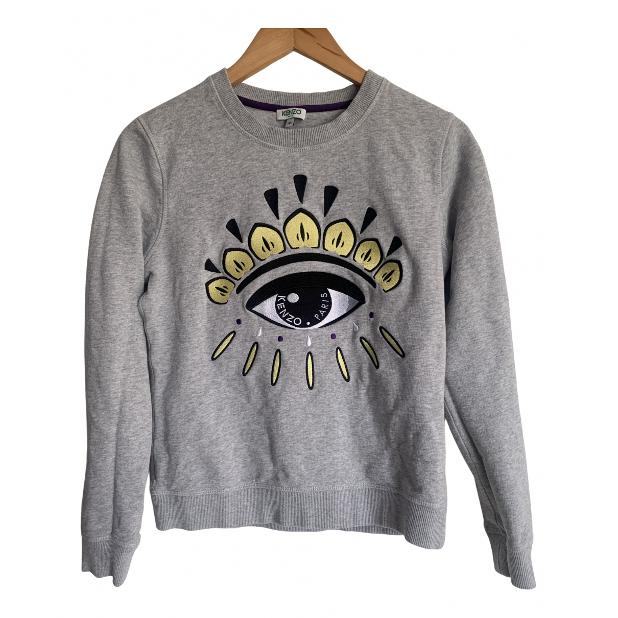 Pre-owned Kenzo Sweatshirt In Grey 