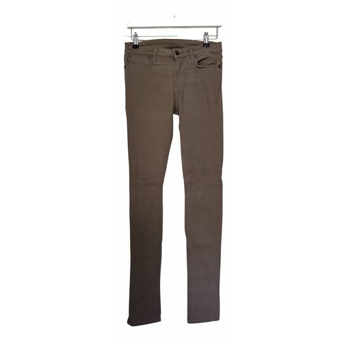 Pre-owned Helmut Lang Slim Jeans In Brown