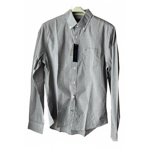 Pre-owned Tommy Hilfiger Shirt In Grey