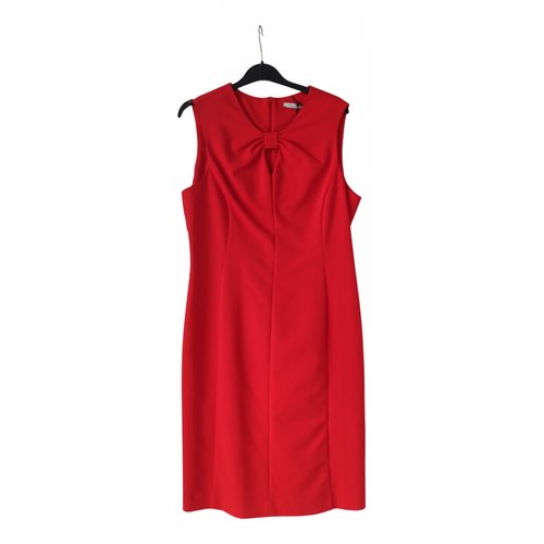 Pre-owned Biancoghiaccio Dress In Red