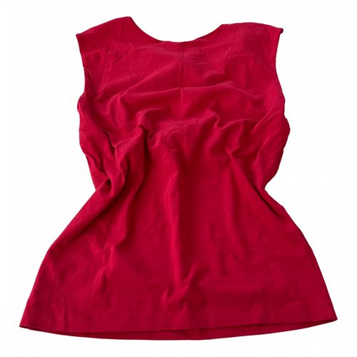 Pre-owned Les Copains Vest In Red