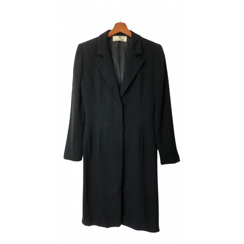 Pre-owned Givenchy Trench Coat In Black