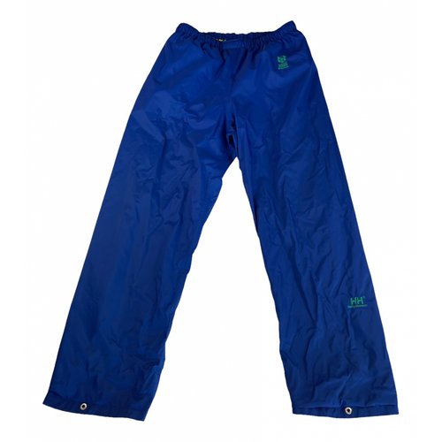 Pre-owned Helly Hansen Trousers In Blue