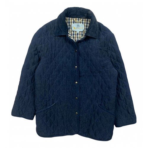 Pre-owned Aquascutum Jacket In Navy