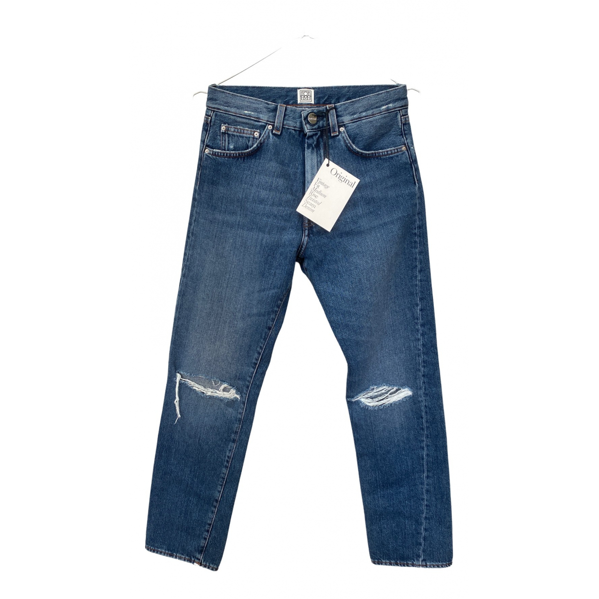 Straight Jeans In Blue 