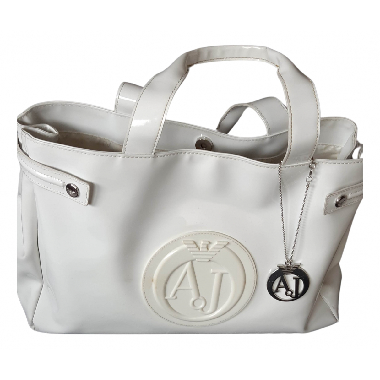 Emporio Armani Patent Leather Handbag 