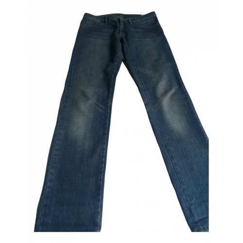 Pre-owned Seventy Straight Jeans In Blue