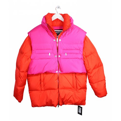 Pre-owned Dsquared2 Puffer In Multicolour