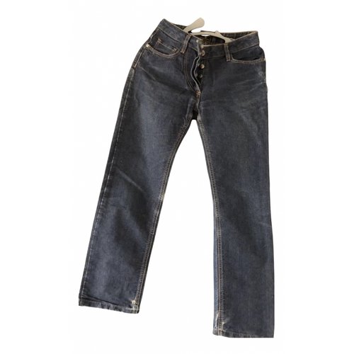 Pre-owned Vivienne Westwood Anglomania Straight Jeans In Navy
