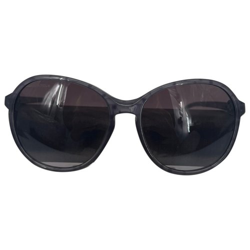 Pre-owned Chanel Oversized Sunglasses In Purple