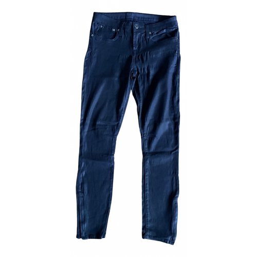 Pre-owned Helmut Helmut Lang Slim Jeans In Blue