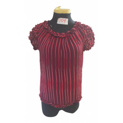 Pre-owned Marc Jacobs Top In Burgundy