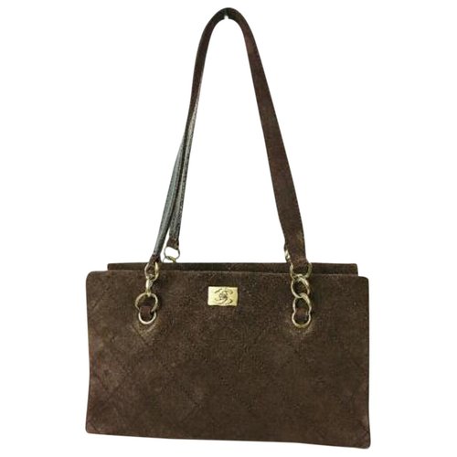 Pre-owned Chanel Tote In Brown
