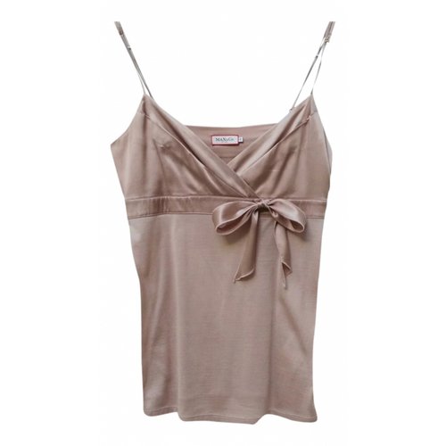 Pre-owned Max & Co Silk Camisole In Pink