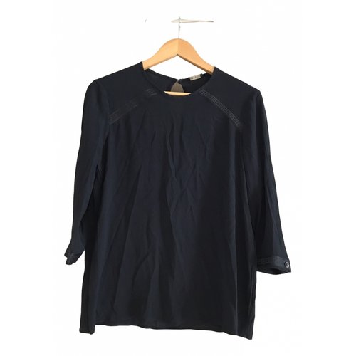 Pre-owned Versace Blouse In Black