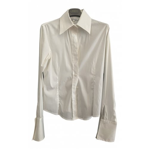 Pre-owned Cristinaeffe Blouse In White