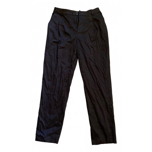 Pre-owned Alice And Olivia Trousers In Black