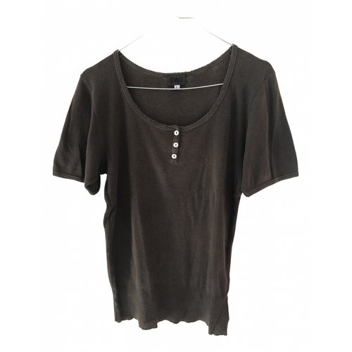 Pre-owned D&g T-shirt In Brown