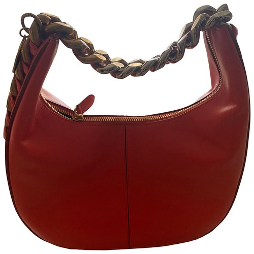 Pre-owned Stella Mccartney Leather Handbag In Red