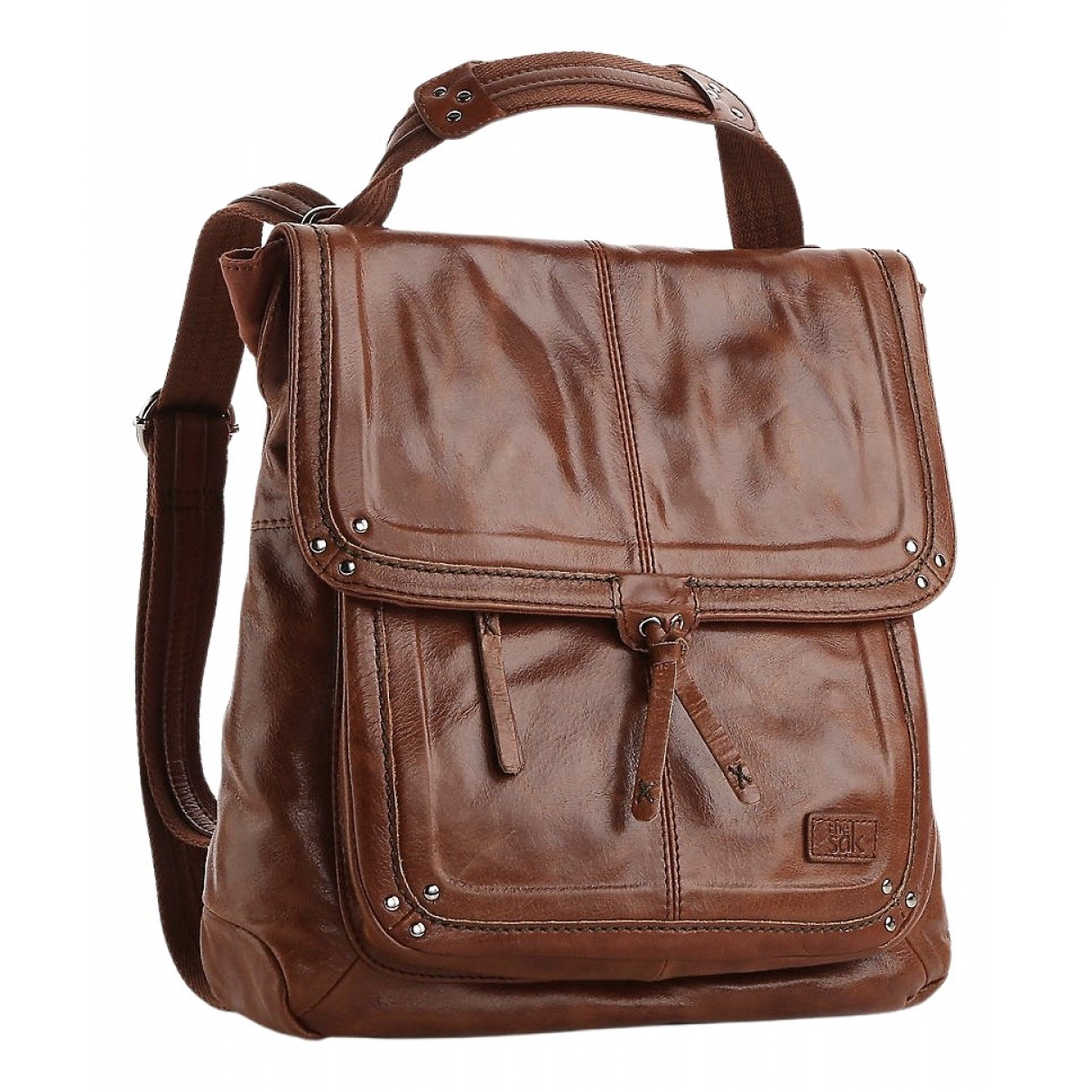 Sak Leather Backpack In Brown | ModeSens