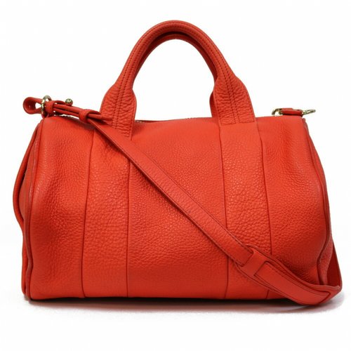 Pre-owned Alexander Wang Leather Bag In Orange