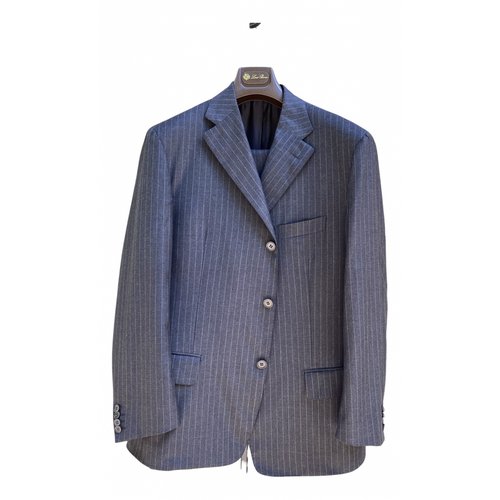 Pre-owned Cantarelli Wool Suit In Grey