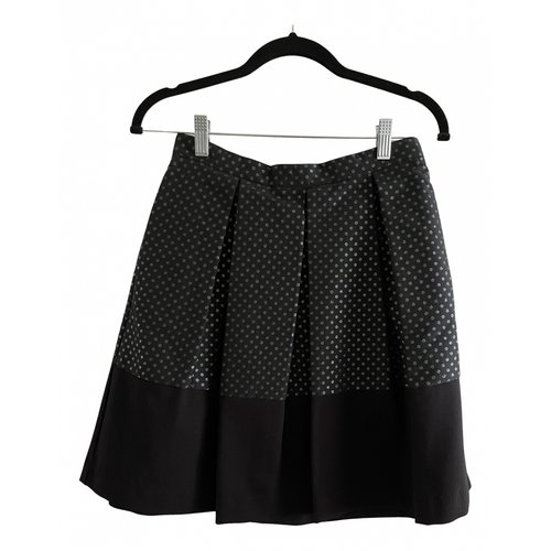 Pre-owned Jucca Mini Skirt In Black